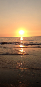 Abendstimmung am Strand